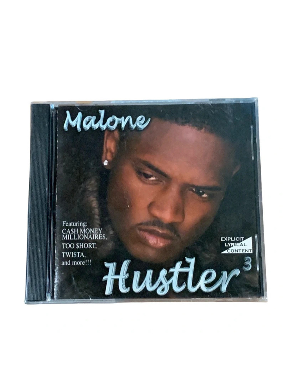 Malone Hustler³ CD 2000 Hip-Hop/Rap Album Explicit Parental Advisory NEW